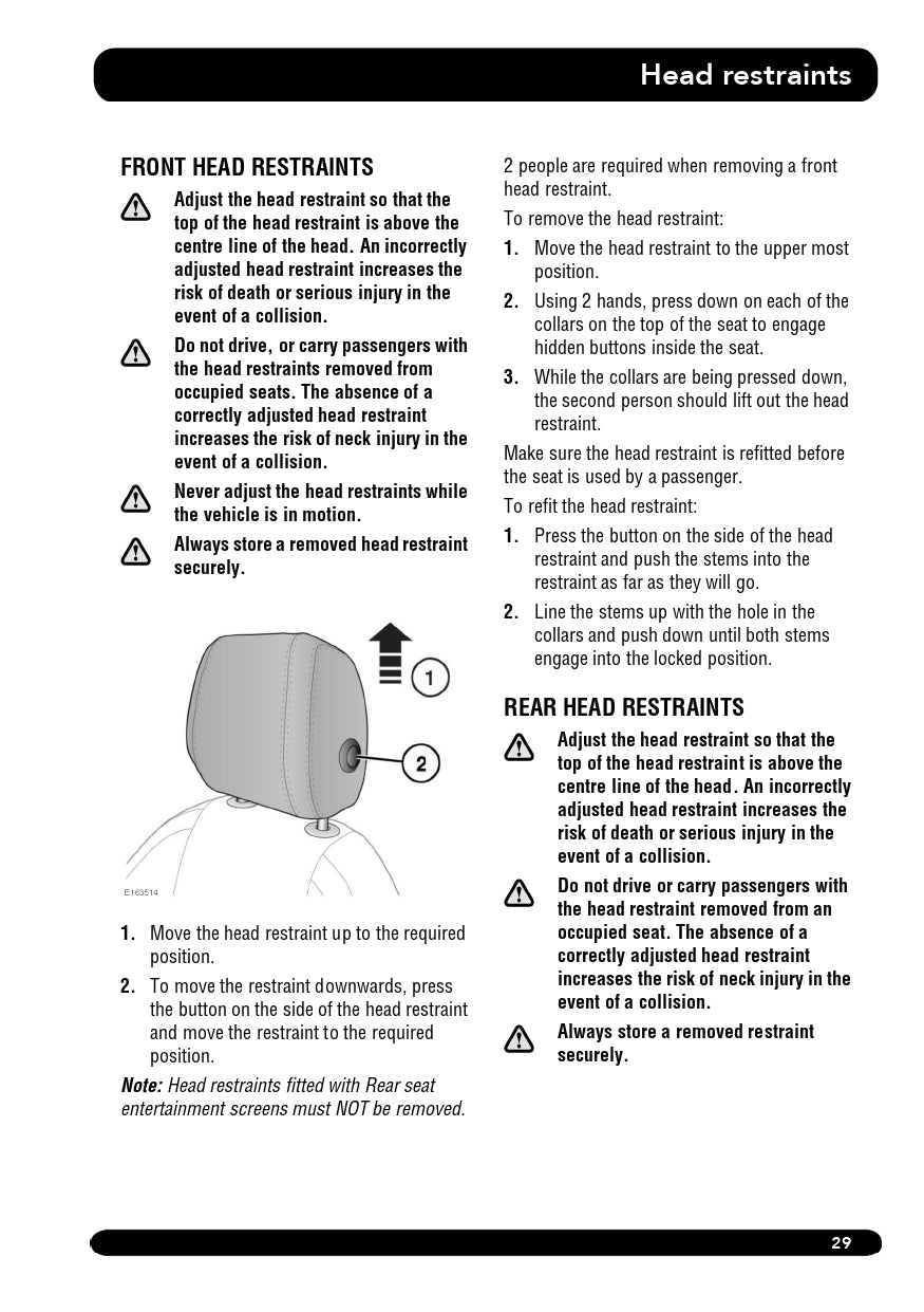 2014-2015 Land Rover Discovery Sport Owner's Manual | English