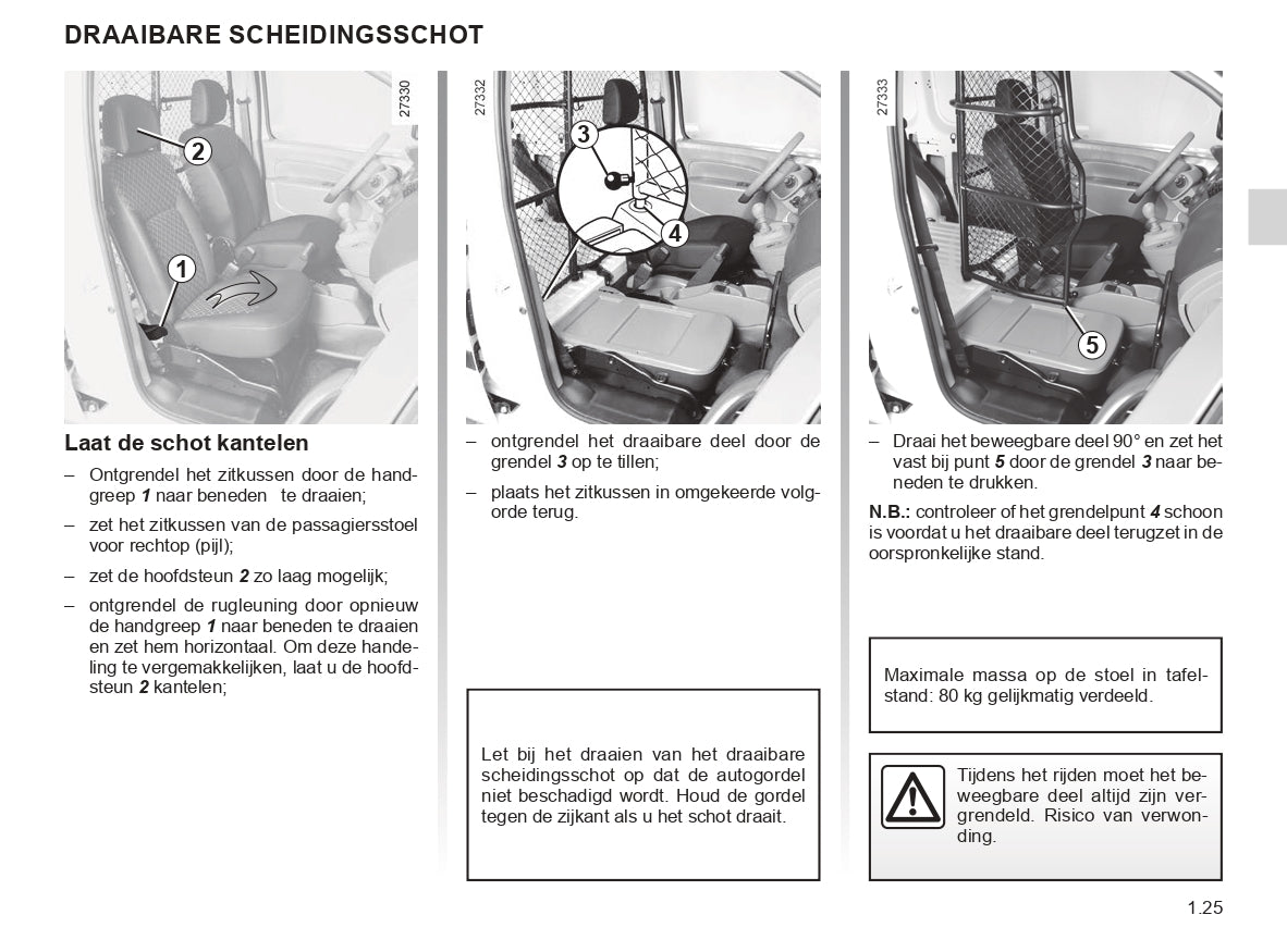 2018-2020 Renault Kangoo Gebruikershandleiding | Nederlands