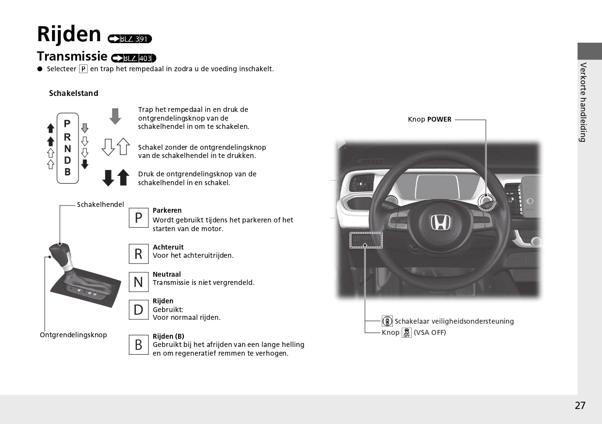 2023 Honda Jazz e:HEV Gebruikershandleiding | Nederlands