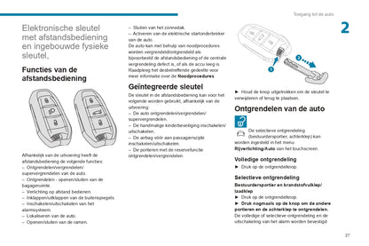 2019-2021 Peugeot 508/508 SW Owner's Manual | Dutch