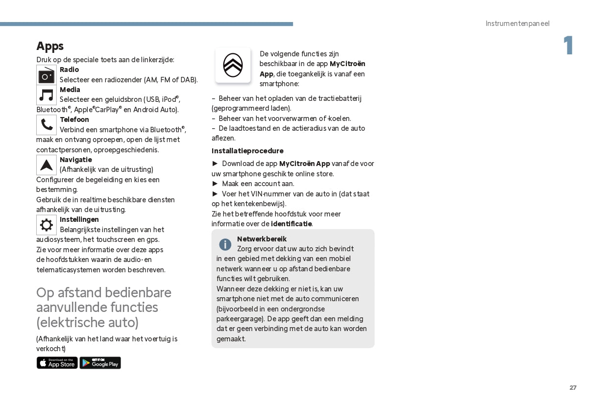 2024 Citroën C3 Owner's Manual | Dutch