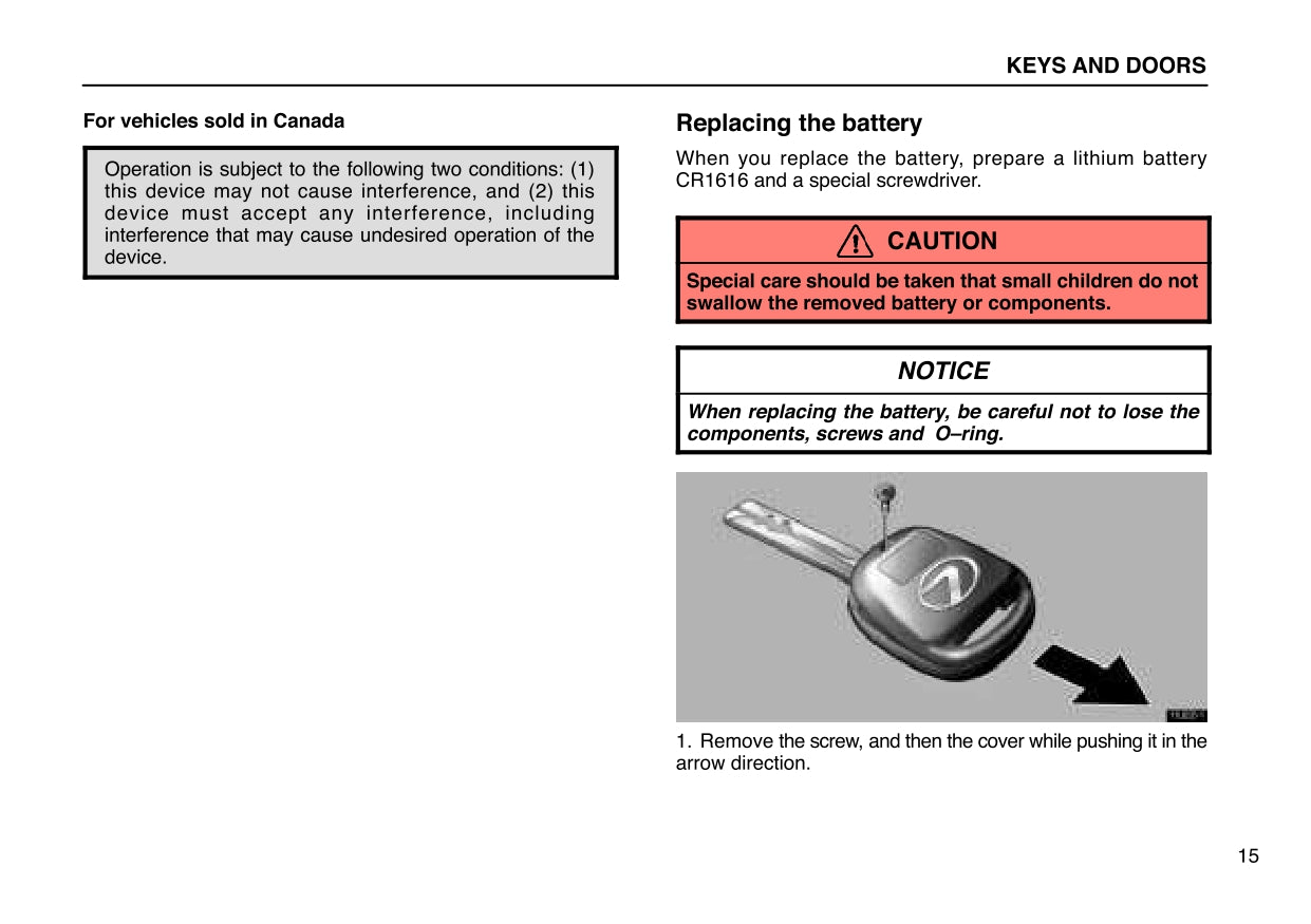 2001 Lexus LX 470 Owner's Manual | English