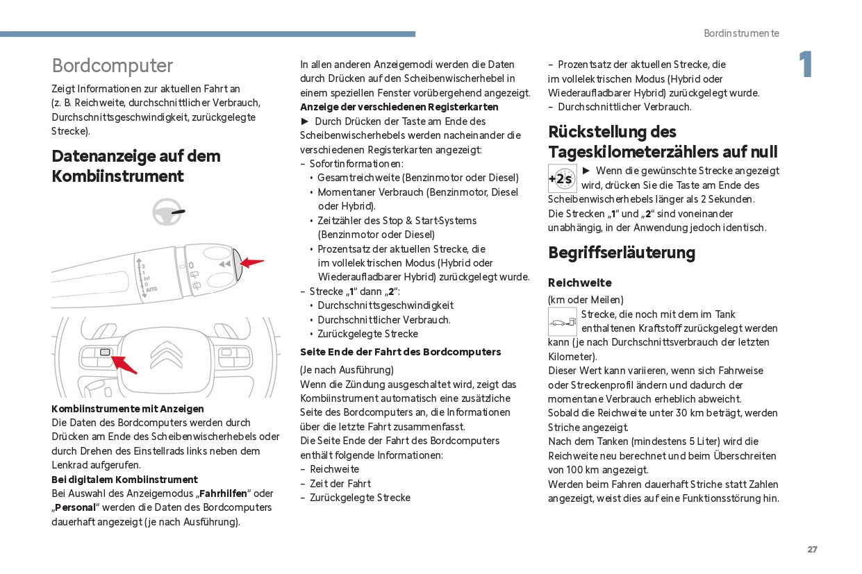 2024 Citroën C5 Aircross Owner's Manual | German