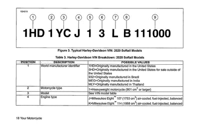 2020 Harley-Davidson Softail Gebruikershandleiding | Engels