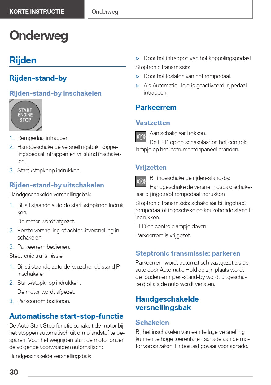 2021 BMW 1 Serie Owner's Manual | Dutch