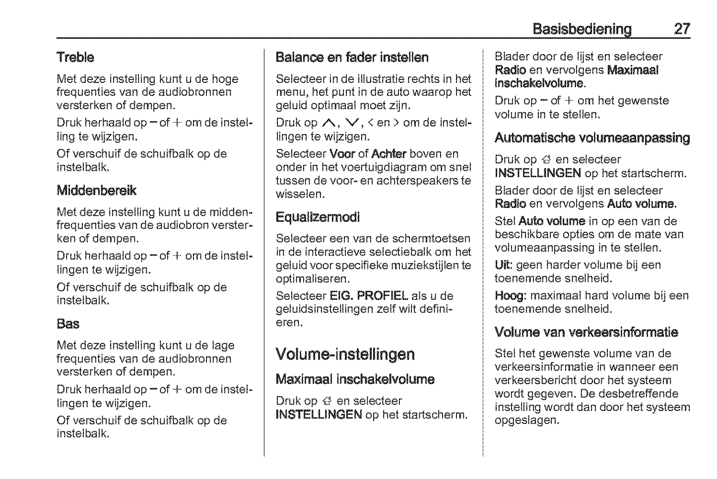 2017-2020 Opel Insignia Infotainment Manual | Dutch