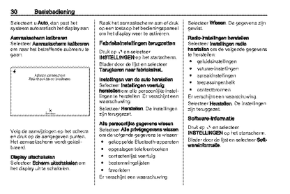 2017-2020 Opel Insignia Infotainment Manual | Dutch