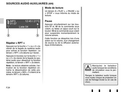 Renault Radio-Connect R-Go-2 Guide d'utilisation