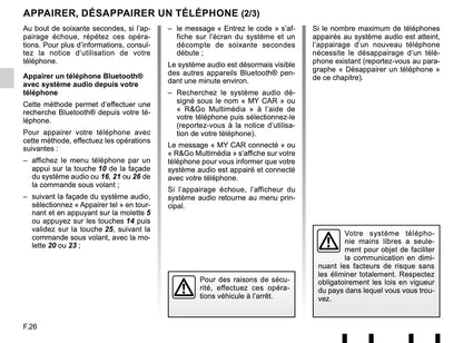 Renault Radio-Connect R-Go-2 Guide d'utilisation