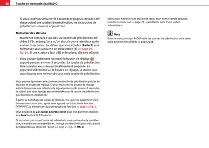 Seat Media System 2.0 Guide d’instructions