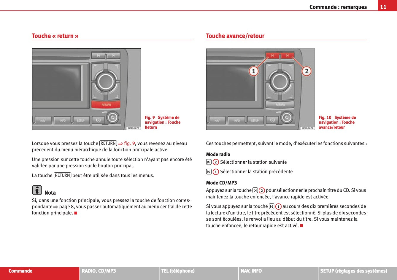 Seat Media System 1.0 Guide d'instructions