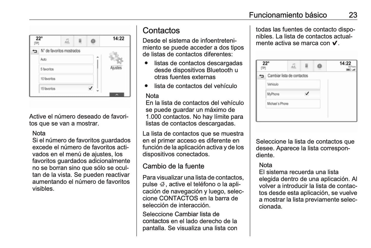 Opel Insignia Manual de infoentretenimiento 2017 - 2020