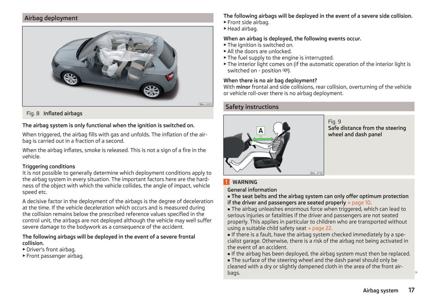 2015-2018 Skoda Fabia Bedienungsanleitung | Englisch