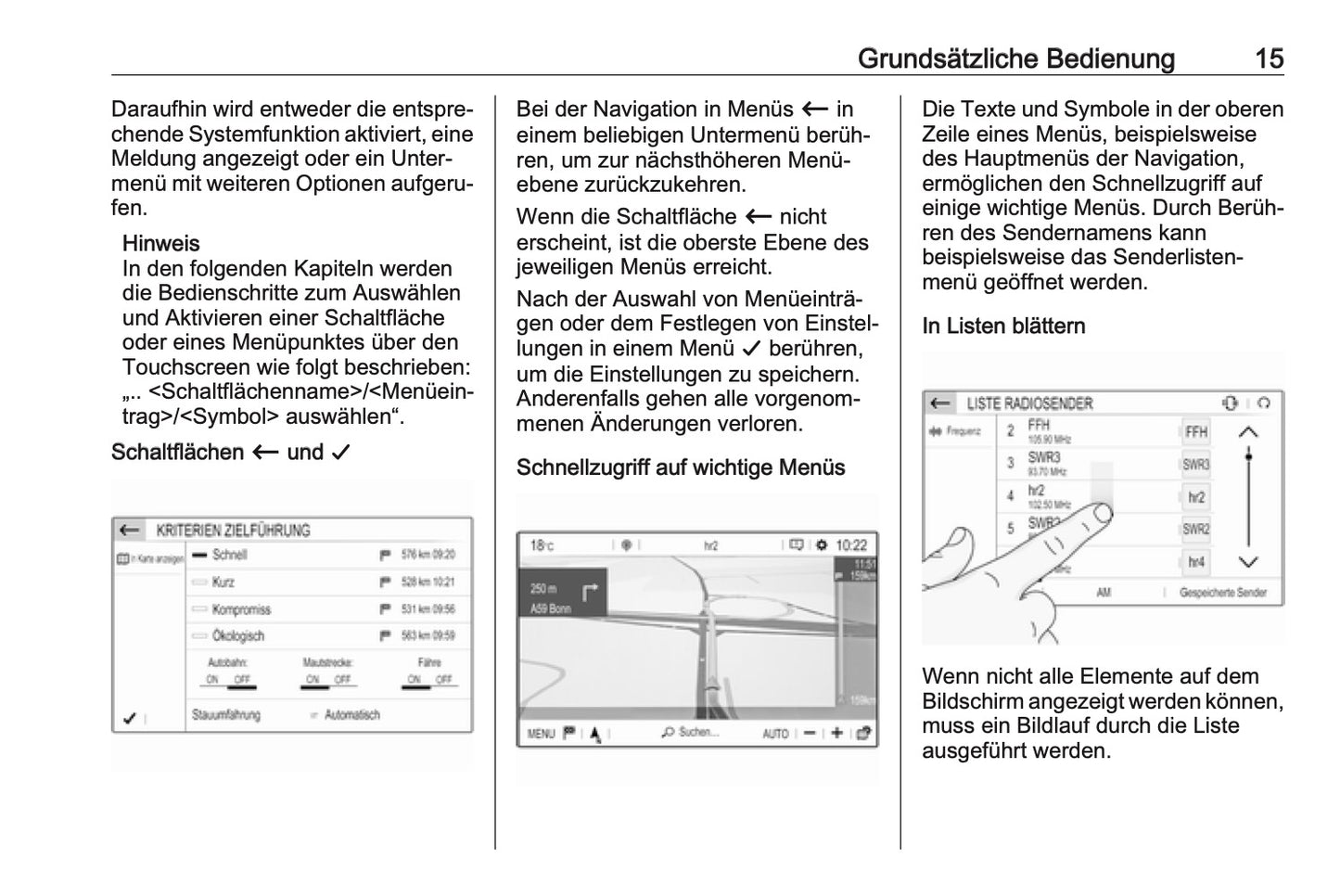 Opel Grandland X Infotainment Bedienungsanleitung 2017 - 2020