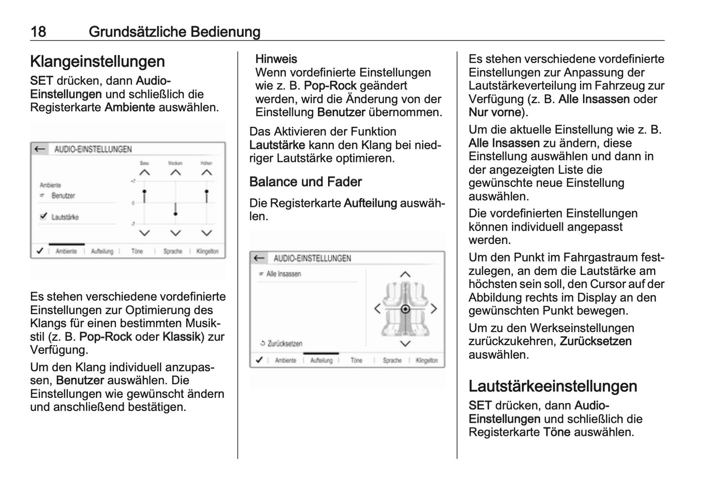 Opel Grandland X Infotainment Bedienungsanleitung 2017 - 2020