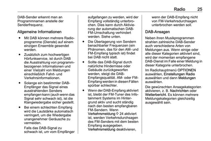 Opel Grandland X Infotainment Bedienungsanleitung 2017 - 2020