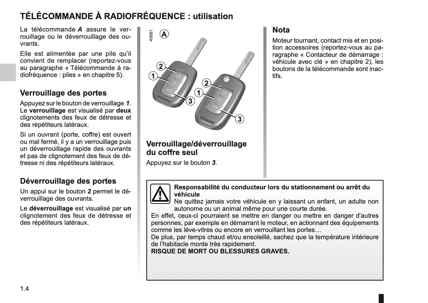 2016-2020 Renault Mégane Manuel du propriétaire | Français