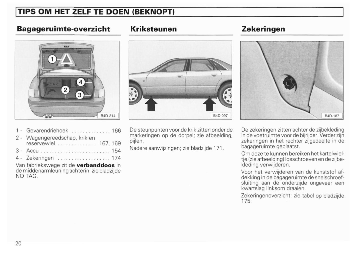 1994-2002 Audi A8/S8 Gebruikershandleiding | Nederlands