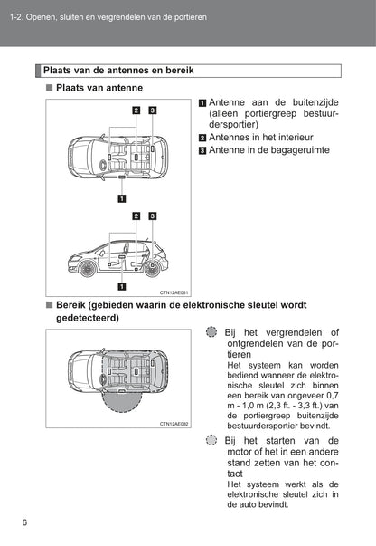 2007-2008 Toyota Auris Bedienungsanleitung | Niederländisch