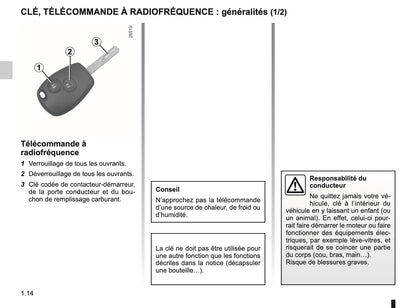 2012-2013 Renault Kangoo Manuel du propriétaire | Français