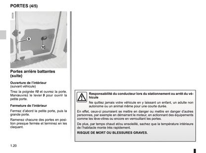 2012-2013 Renault Kangoo Manuel du propriétaire | Français