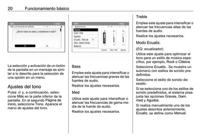 Opel Meriva Manual de infoentretenimiento 2014 - 2017