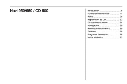 Opel Meriva Manual de infoentretenimiento 2014 - 2017