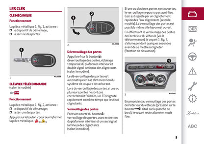 2017-2018 Alfa Romeo Giulia Owner's Manual | French