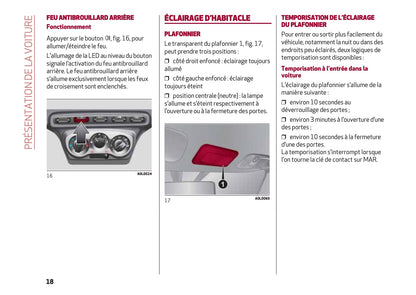 2017-2018 Alfa Romeo Giulia Gebruikershandleiding | Frans