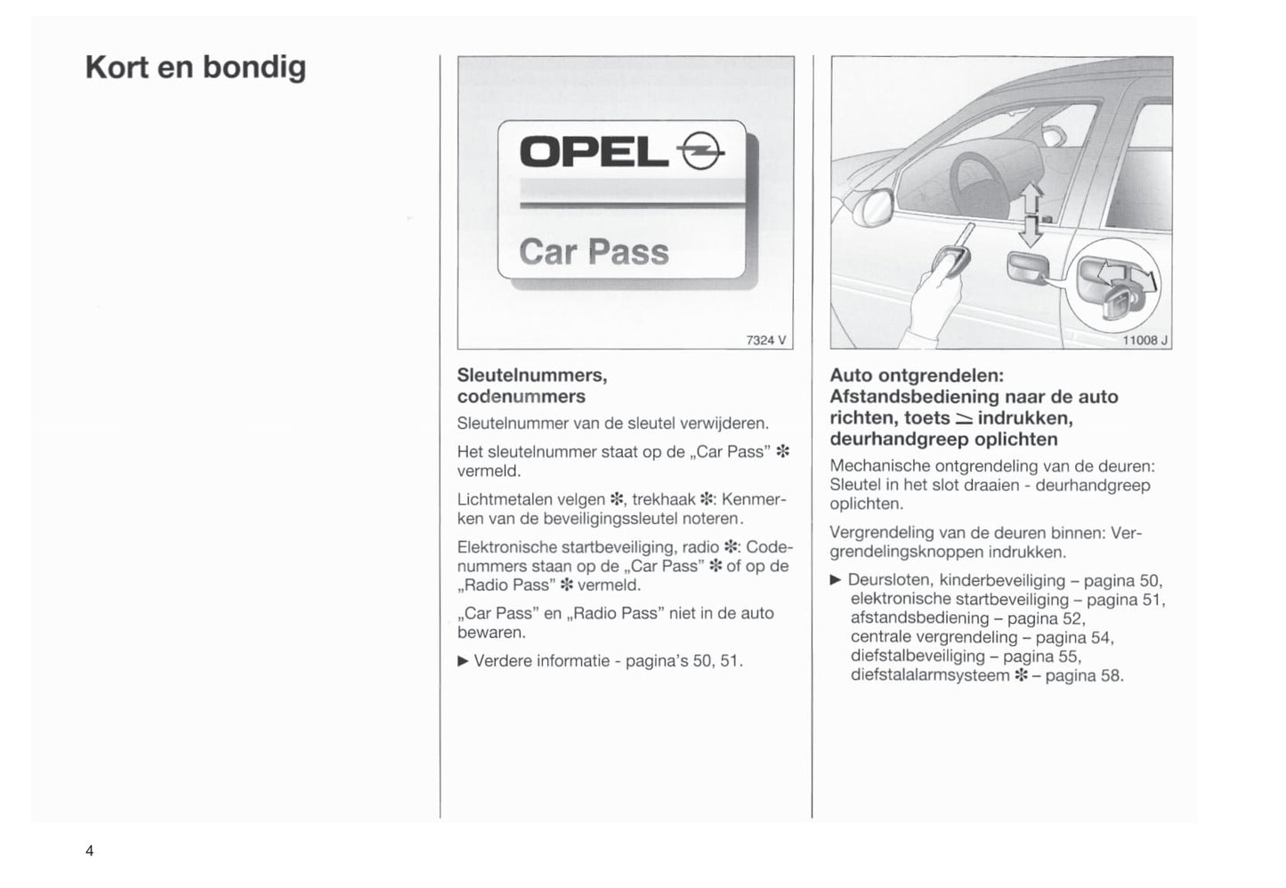 1999-2002 Opel Vectra Bedienungsanleitung | Niederländisch