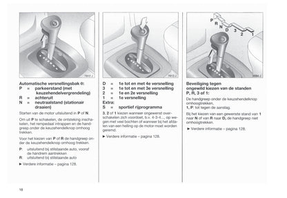 1999-2002 Opel Vectra Owner's Manual | Dutch