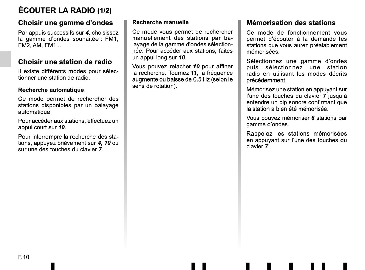 Renault Radio Classic de Instrucciones 2016