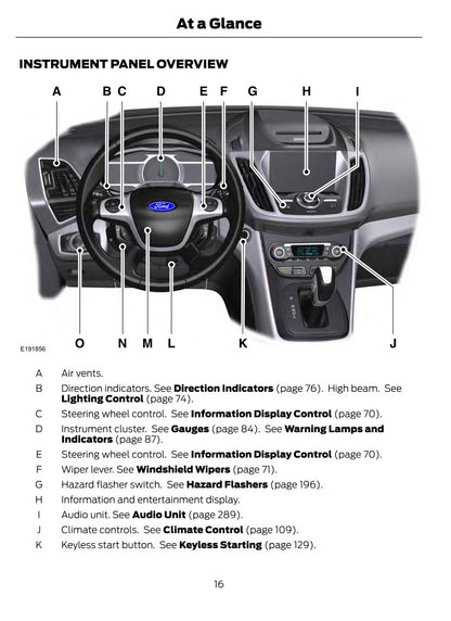 2017 Ford C-Max Hybrid/C-Max Energi Owner's Manual | English