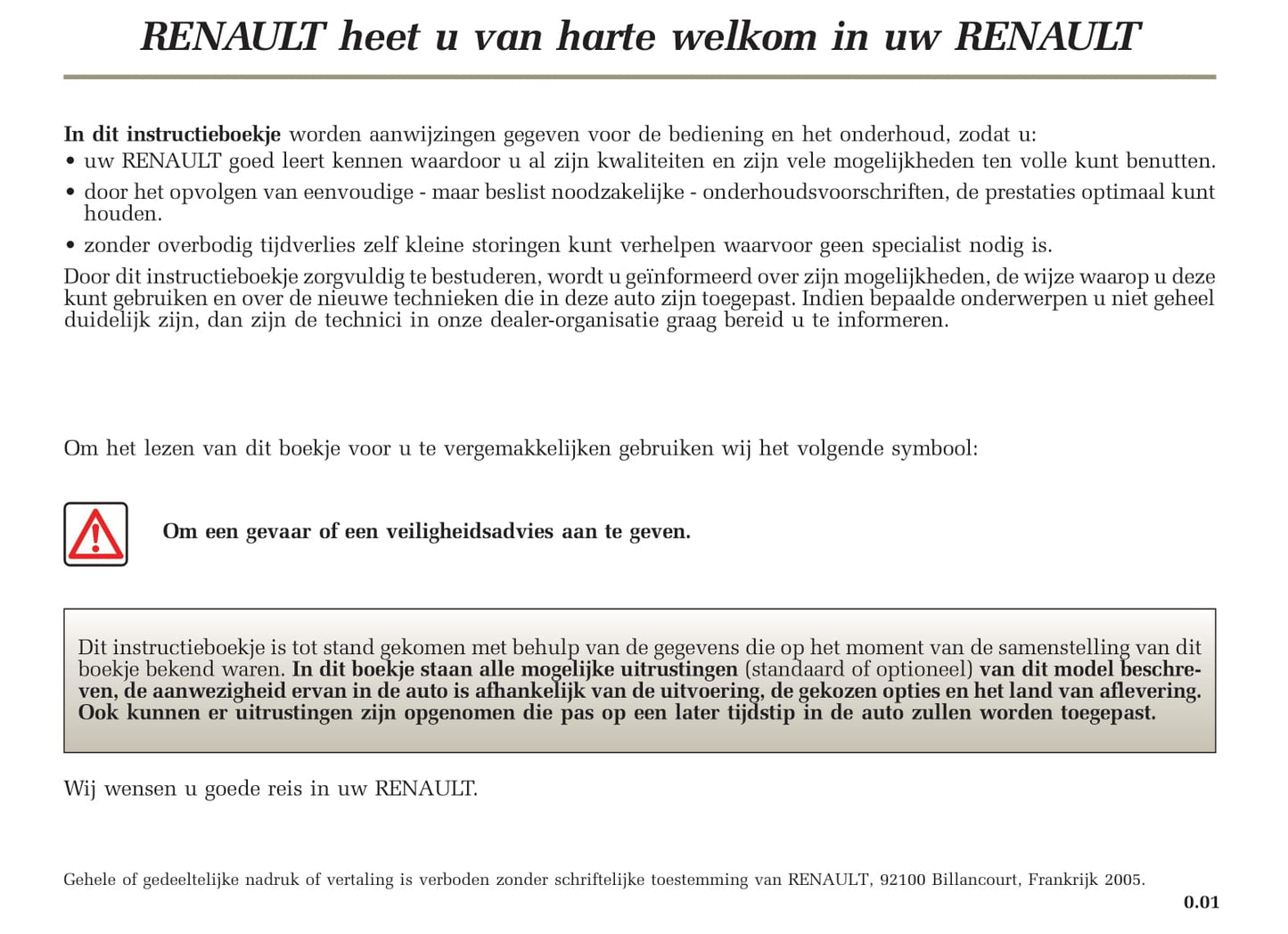 2005-2006 Renault Clio Gebruikershandleiding | Nederlands