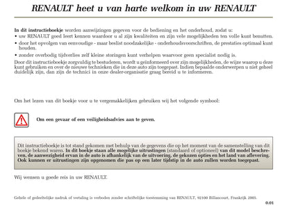 2004-2009 Renault Clio Manuel du propriétaire | Néerlandais