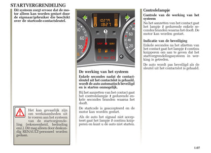 2005-2006 Renault Clio Bedienungsanleitung | Niederländisch