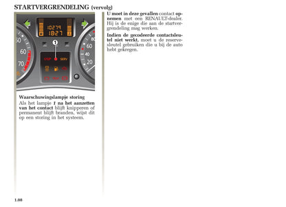 2005-2006 Renault Clio Bedienungsanleitung | Niederländisch