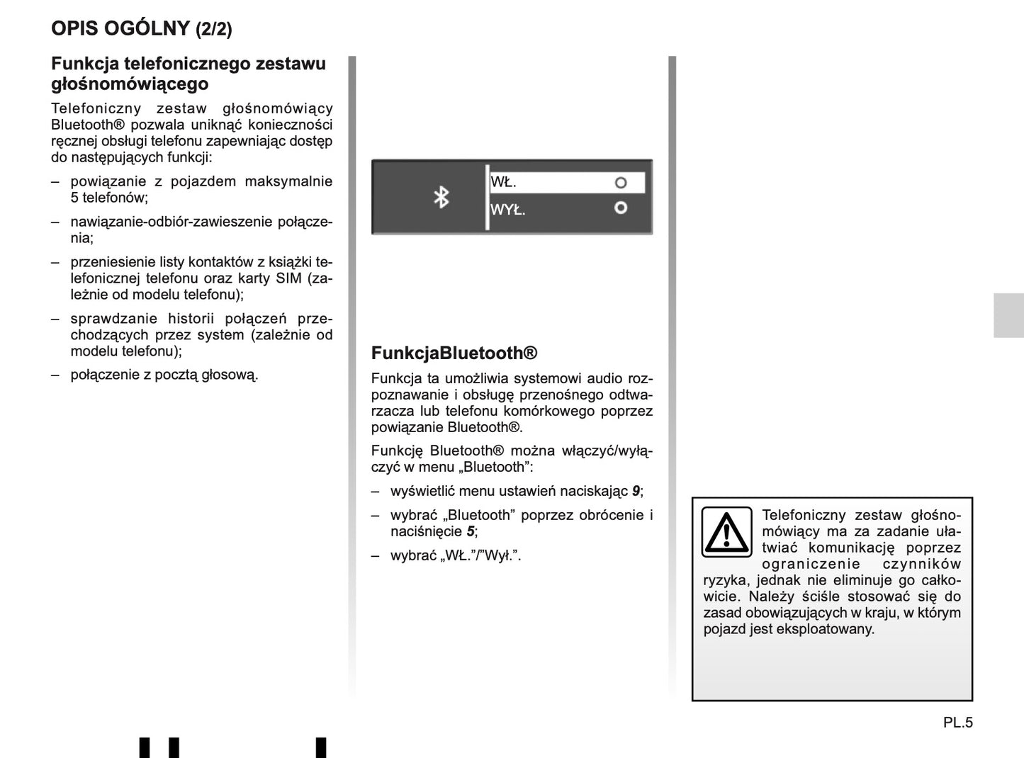 Renault Radio Connect R & GO Instrukcja Obsługi