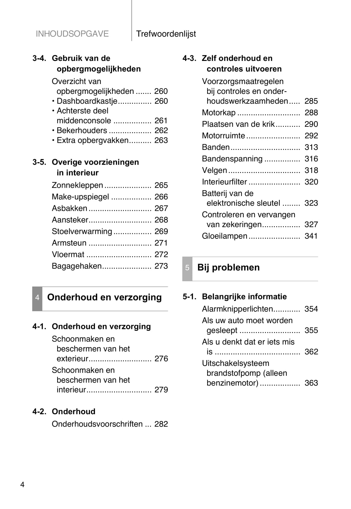 2009-2010 Toyota Corolla Gebruikershandleiding | Nederlands