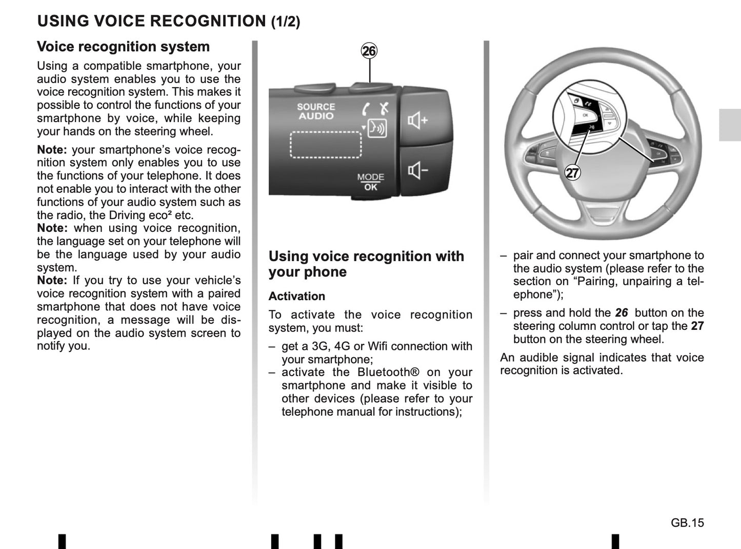 Renault Radio-Connect-R-GO-2 Owner's Manual 2019 - 2020