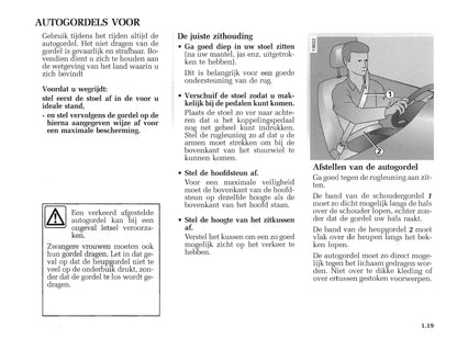 2005-2006 Renault Master Owner's Manual | Dutch