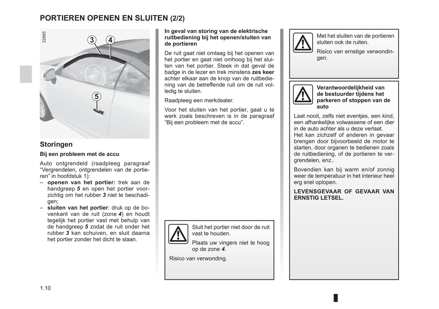 2010-2013 Renault Mégane Manuel du propriétaire | Néerlandais