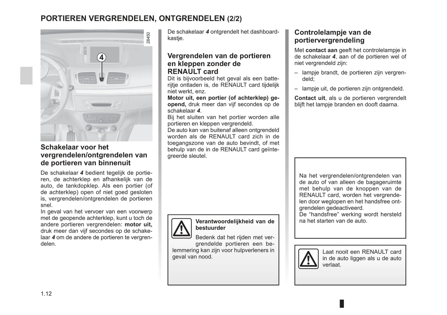 2013-2014 Renault Mégane Coupé Cabriolet Bedienungsanleitung | Niederländisch