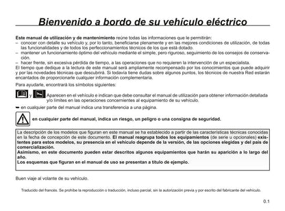 2022-2023 Renault Mégane Bedienungsanleitung | Spanisch