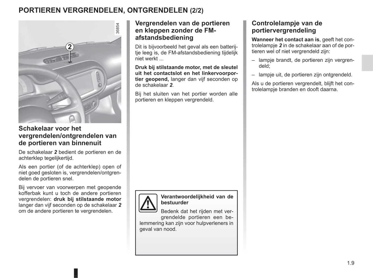 2015-2016 Renault Twingo Owner's Manual | Dutch