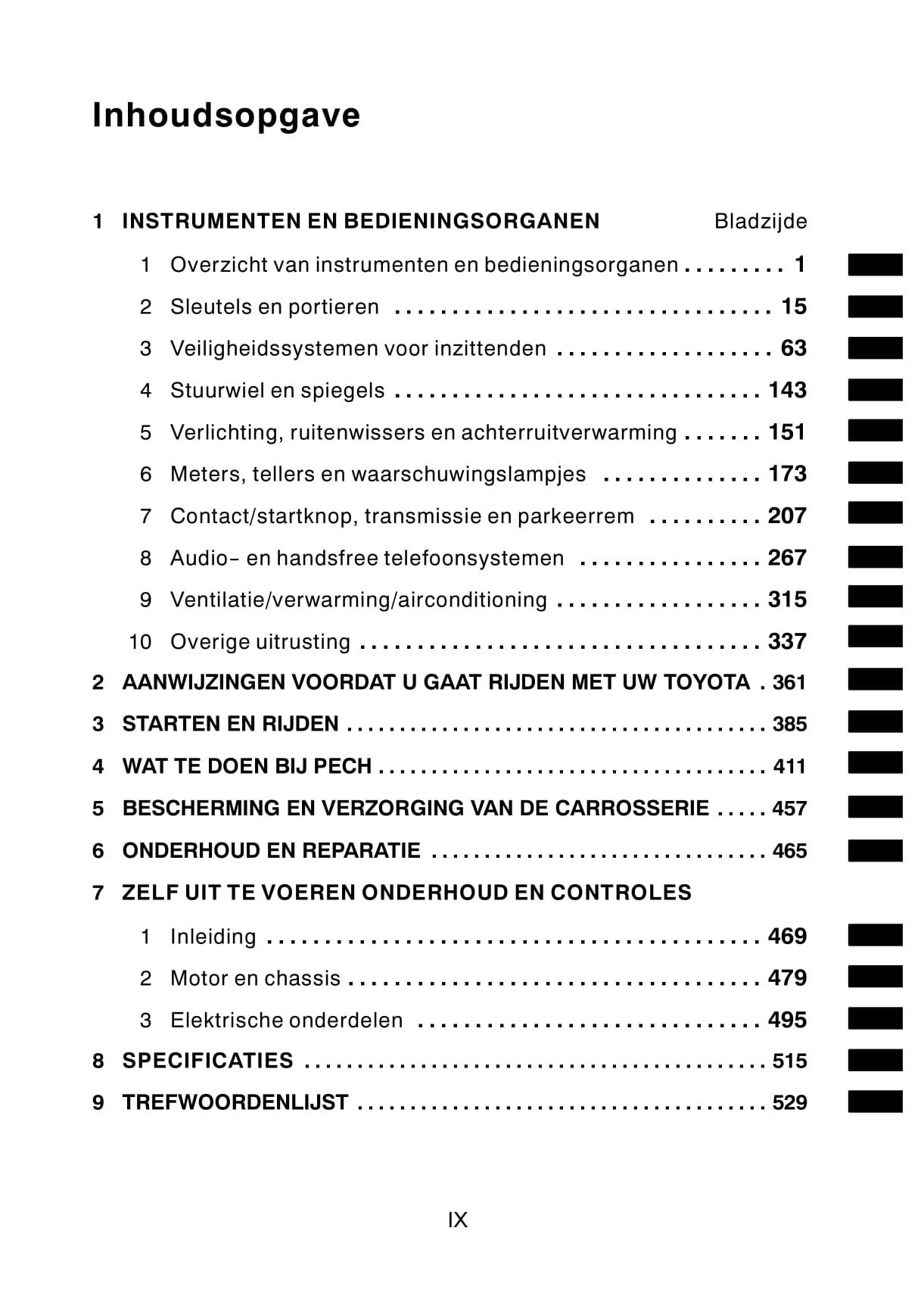 2009-2010 Toyota RAV4 Gebruikershandleiding | Nederlands