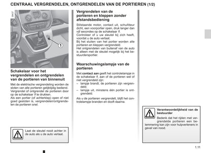 2003-2008 Renault Kangoo Manuel du propriétaire | Néerlandais