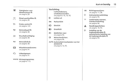 2007-2011 Opel Antara Manuel du propriétaire | Néerlandais