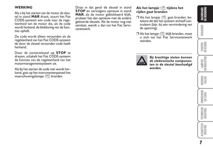 2010-2011 Fiat Grande Punto Bedienungsanleitung | Niederländisch