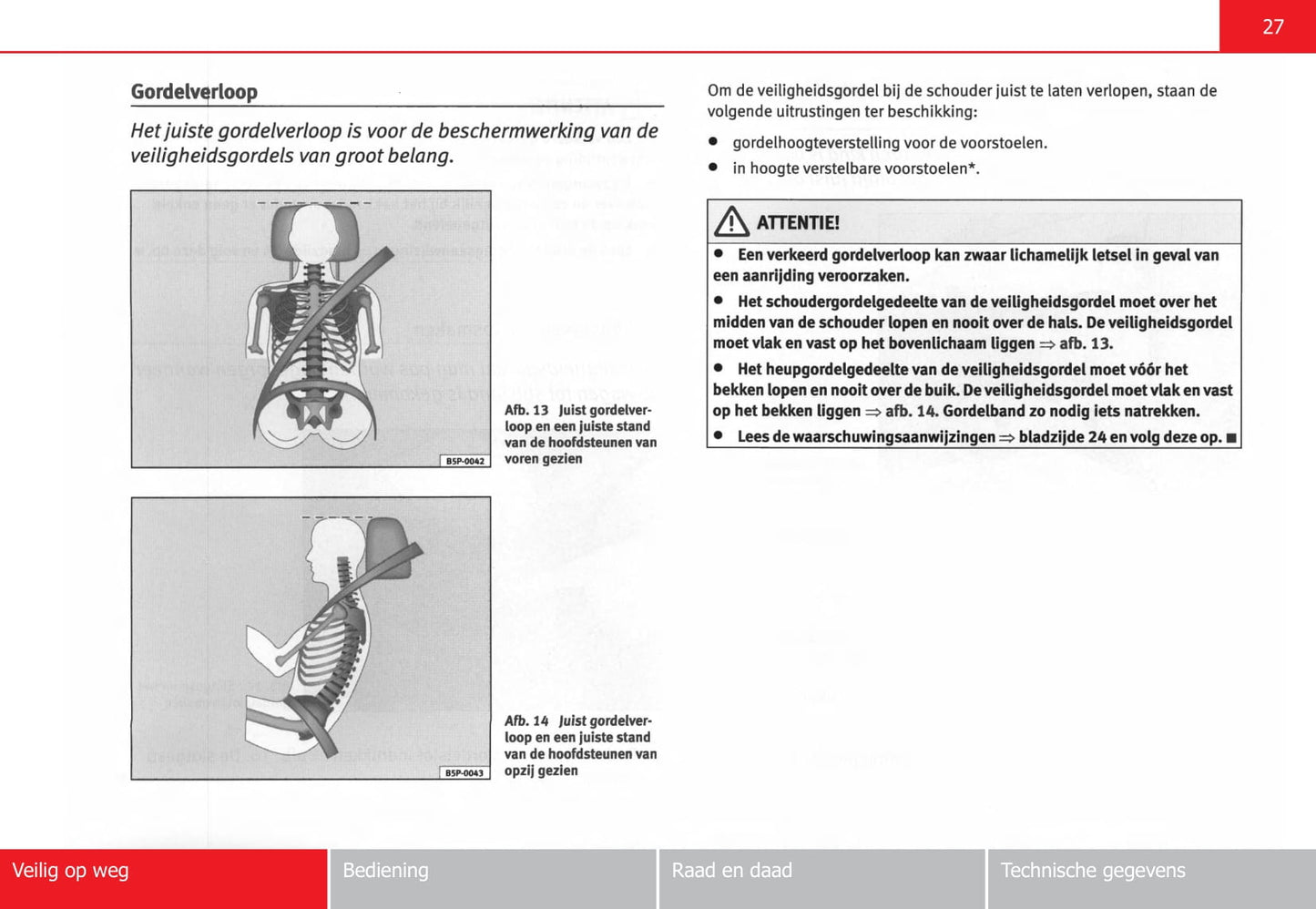 2004-2009 Seat Altea Owner's Manual | Dutch